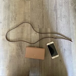 EUC Kate Spade Blush wallet on chain